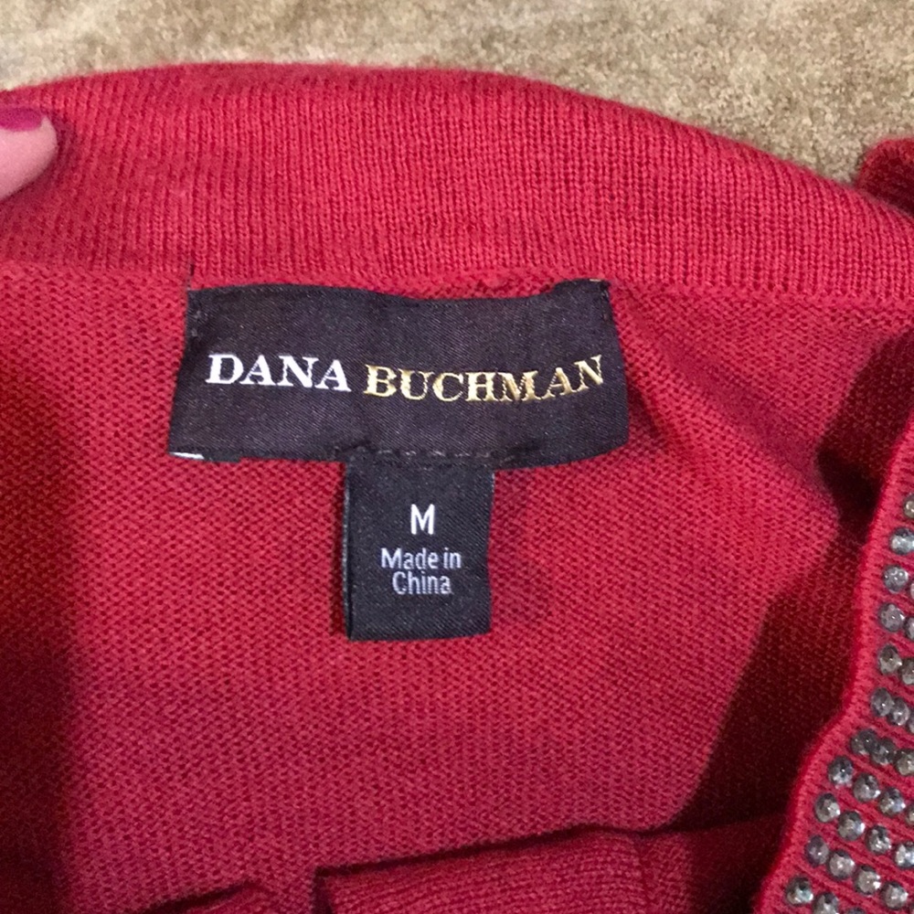Red diamond sweater - Picture 3 of 4